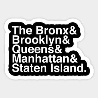 New York City Sticker